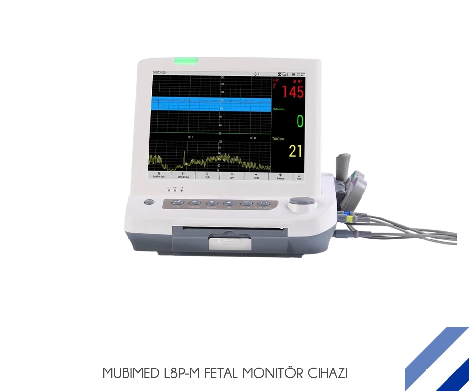                        Mubimed L8P-M Fetal Monitör Cihazı