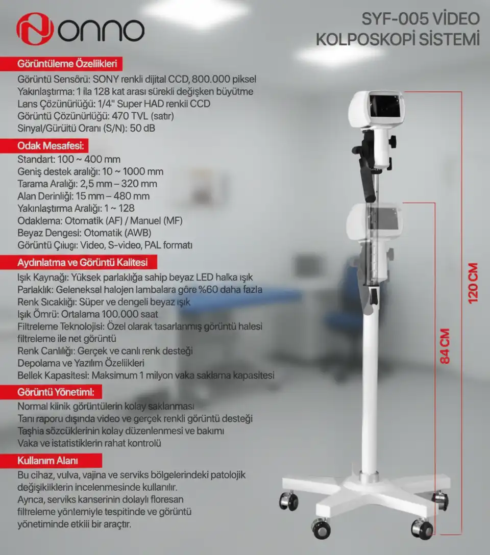  Onno SY-F005 Kolposkop Cihazı