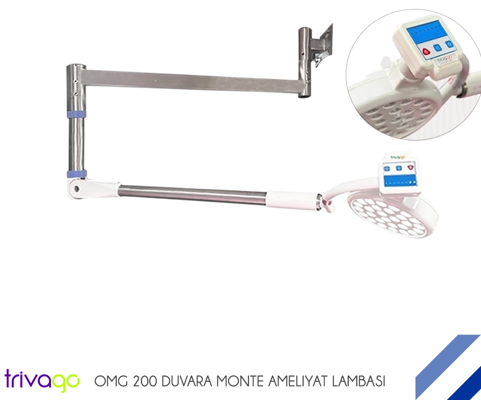                          Trivago OMG 200 Duvara Monte Ameliyat Lambası